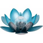 Lumi�re solaire de lotus fleur de lotus solaire lampe solaire led en forme de fleur de lotus �clairage ...