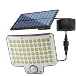Lumi�re solaire murale pour ext�rieur d�tecteur de mouvement applique � �nergie solaire d�coration ext�rieure ...
