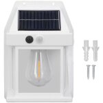 Lumi�re solaire murale ext�rieure avec d�tecteur de mouvement, �clairage led blanc ip65 �tanche pour ...
