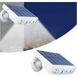 Lumi�re solaire puissante capteur de mouvement ext�rieur �tanche jardin led lampe solaire projecteurs ...