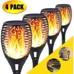 Lumière solaire de torche, lumière de flamme de scintillement de 96 led allume les, allées de jardin ... Lumière solaire de torche, lumière de flamme de scintillement de 96 led allume les, allées de jardin ...