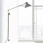 Pro et discount - luminaire applique murale industrielle lampe métal gris eclairage d'intérieur Pro et discount - luminaire applique murale industrielle lampe métal gris eclairage d'intérieur