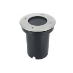 Luminaire encastré extérieur red. 1xgu10 nickel 13x11x11 cm ip65 cut 10, 5 cm Luminaire encastré extérieur red. 1xgu10 nickel 13x11x11 cm ip65 cut 10, 5 cm