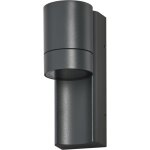 Luminaire ext�rieur endura classic isidor w, applique murale, gu10, gris fonc�, aluminium, installation ...