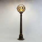 Luminaire d'ext�rieur r�tro en cuivre noir kairo