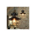 Luminaire industriel, lampes suspendues de ferme vintage rtro, lampe suspendue crative vintage pour ...