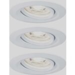 94293 ebl nova mini coin luminaire  led encastrable jeu de 3 4 w blanc a673732 - paulmann
