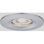 Paulmann 94302 ebl nova mini coin luminaire  led encastrable 4 w chrome