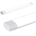 Luminaire lin�aire de surface � led 18w 60cm 6000k 180 degr�s, blanc froid