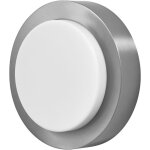 Luminaire mural endura style disc gris, plafonnier led: adapté à mur, 8w, 220 - 240 v, blanc chaud, 3000k ... Luminaire mural endura style disc gris, plafonnier led: adapté à mur, 8w, 220 - 240 v, blanc chaud, 3000k ...