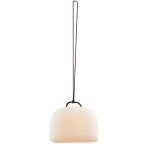 Luminaire nomade kettle to - go 36 mati�re plastique blanc / rouge, h. 30. 8 - ip65 - led module / nordlux ...