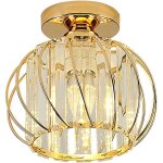 Luminaires de plafond � cristaux, petit plafonnier � encastrer � led pour cuisine couloir salles � manger ...