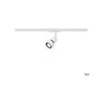 Luminaire sur rail haute tension slv puri 143391 monophas� gu10 50 w ampoule halog�ne blanc