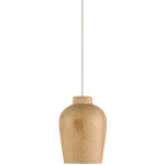 Luminaire suspendu vintage abat - jour en bois salle  manger cuisine lampe  pendule v - tac 3720