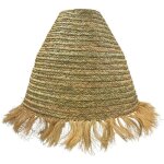 Lumisky - abat - jour big anafi beige fibre naturelle d100 cm