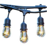 Lumisky ? guirlande lumineuse 6m � ampoules e27 blanc chaud ? 10 ampoules ? raccordable ip64 pour int�rieur ...