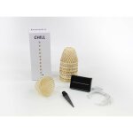 Chill guirlande lumineuse solaire sans fil - led blanc chaud