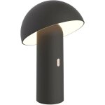 Lumisky - lampe de table sans fil led tod noir metal h28cm