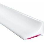 Lune - 2m blanc barriere douche et syst�me de r�tention silicone, anti d�bordement seuil de douche barrage ...