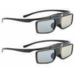 Lunette 3d, rf lunette 3d active obturateur rechargeables convient aux 3d rf t�l�viseur et projecteur, ...
