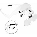 Lunette loupe avec led fontainebleau - loupe eclairante loupe frontale pour lecture, tous les travaux ...