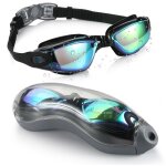 Lunettes de natation, lunettes de natation en silicone, lunettes de piscine, lunettes de natation adulte, ...