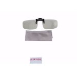 Lunettes passives a clip sans branches avec lingette agf420