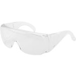 Lunettes de s�curit� top tools blanches - protection oculaire pour les travaux de construction et de ...