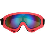 Lunettes de ski anti - vent pour moto, sports outdoor, cyclisme - unisexe adultes / enfants - cadre rouge, ...