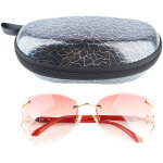 Lunettes de soleil pour femmes d�grad� anti - glissement, id�ales pour le cyclisme et les voyages, marron ...