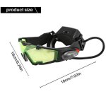 Lunettes de vision nocturne enfants led r�glables pour course cyclisme chasse protection yeux cadeau