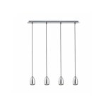 Rendl light - lustre babades iv suspension chrome 230v gu10 4x35w