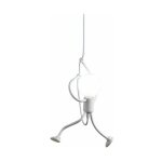 Luminaires suspendus cr�atifs modernes de petites personnes blanc personnes dessin anim� suspension lustre ...