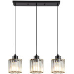 Lustres en cristal, suspensions de luxe, mini suspensions, douilles e27, �lots de cuisine, salles de ...