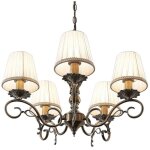 Lustre � intensit� variable 'finnick' en textile pour salon & salle � manger