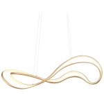 Lustre led redo group tempest 01 - 3598 4060lm 3000k plafonnier � suspension classique � intensit� variable ...
