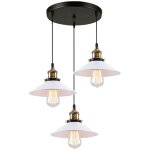 Lustre suspension vintage industriel e27 lampe à suspension abat - jour de chapeau lustre plafonnier ... Lustre suspension vintage industriel e27 lampe à suspension abat - jour de chapeau lustre plafonnier ...