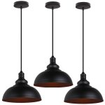 Lustre suspension industriel r�tro e27 lampe plafonnier abat - jour fer suspension luminaire r�glable ...