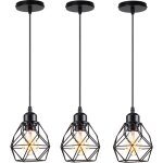 Lustre suspension industrielle vintage design rtro luminaire led e27 pour salon chambre cuisine salle ...