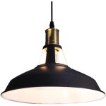 Lustre suspension industrielle vintage e27 led lampe plafonniers retro abat - jour pour cuisine salle ...