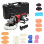 Bigb - lustreuse polisseuse rotative 3000 tours / min + set de 20 accessoires Bigb - lustreuse polisseuse rotative 3000 tours / min + set de 20 accessoires