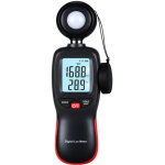 Luxm�tre avec enregistrement de donn�es, luxm�tre num�rique, luxm�tre de temp�rature r�tro�clair�, plage ...