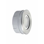 Aric - luxmur 2 encastré mur ext. gx53 ip66 ik07 rond inox lpe non incl. 1741 Aric - luxmur 2 encastré mur ext. gx53 ip66 ik07 rond inox lpe non incl. 1741