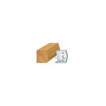 038: jeu de 2 fers 40mm main courante pour porte outils 40 et 50mm