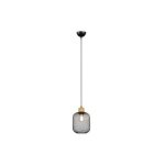Trio - suspension led métal et bois culot e27 calimero Trio - suspension led métal et bois culot e27 calimero