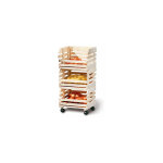 M&s - lot de 3 caisses empilables 37x30x26 cm en sapin brut - veget
