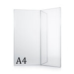 Porte menu de table en y plexi - porte affiche a4 en y pour comptoir hôtel restaurant terrasse - transparent ... Porte menu de table en y plexi - porte affiche a4 en y pour comptoir hôtel restaurant terrasse - transparent ...