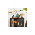 M&s - lampe de table champignon 40 cm en mtal dor