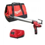 Milwaukee - m12pcg600a - 201b pistolet  colle - 600 ml tube alu - 4933441670