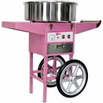 Helloshop26 - machine  barbe  papa professionnelle diamtre 52 cm avec chariot